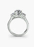 Three-Stone with Pavé Band