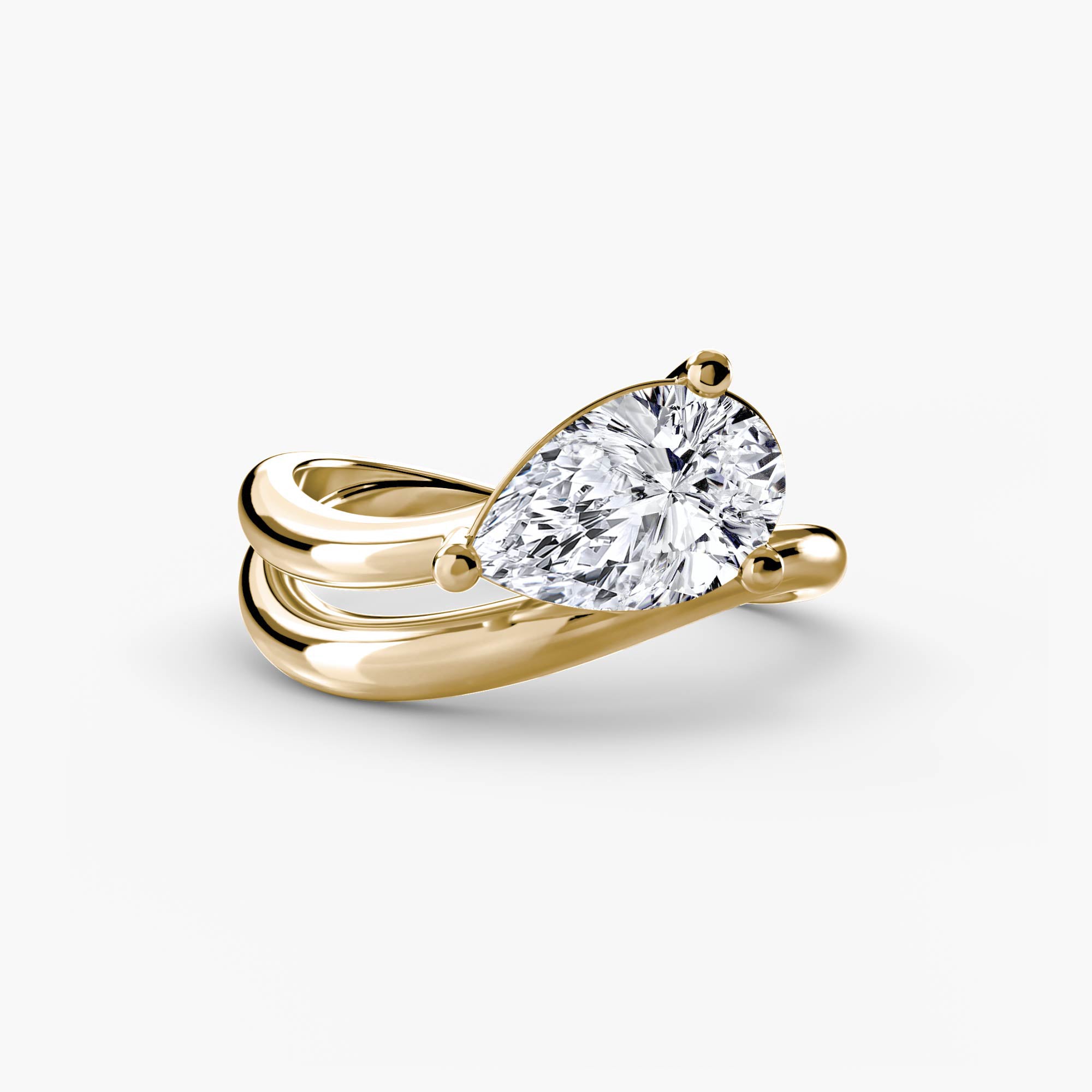 The Wave Ring, Pavé