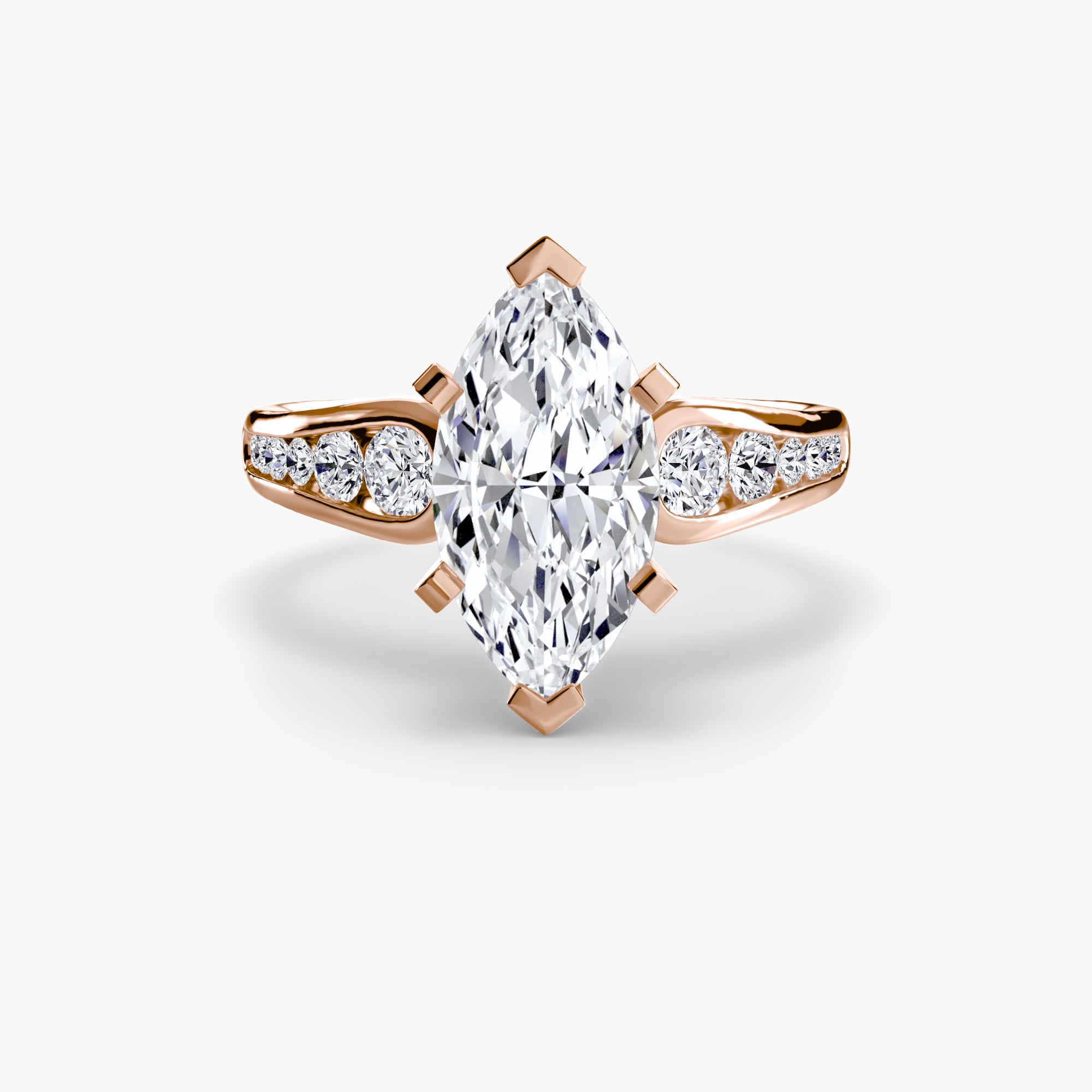 The Pavé Solitaire, Slim Band