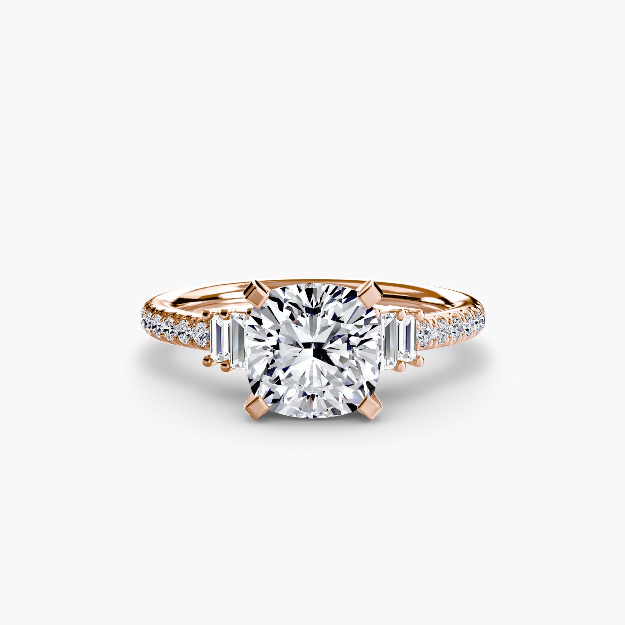 The Pavé Solitaire, Double Row