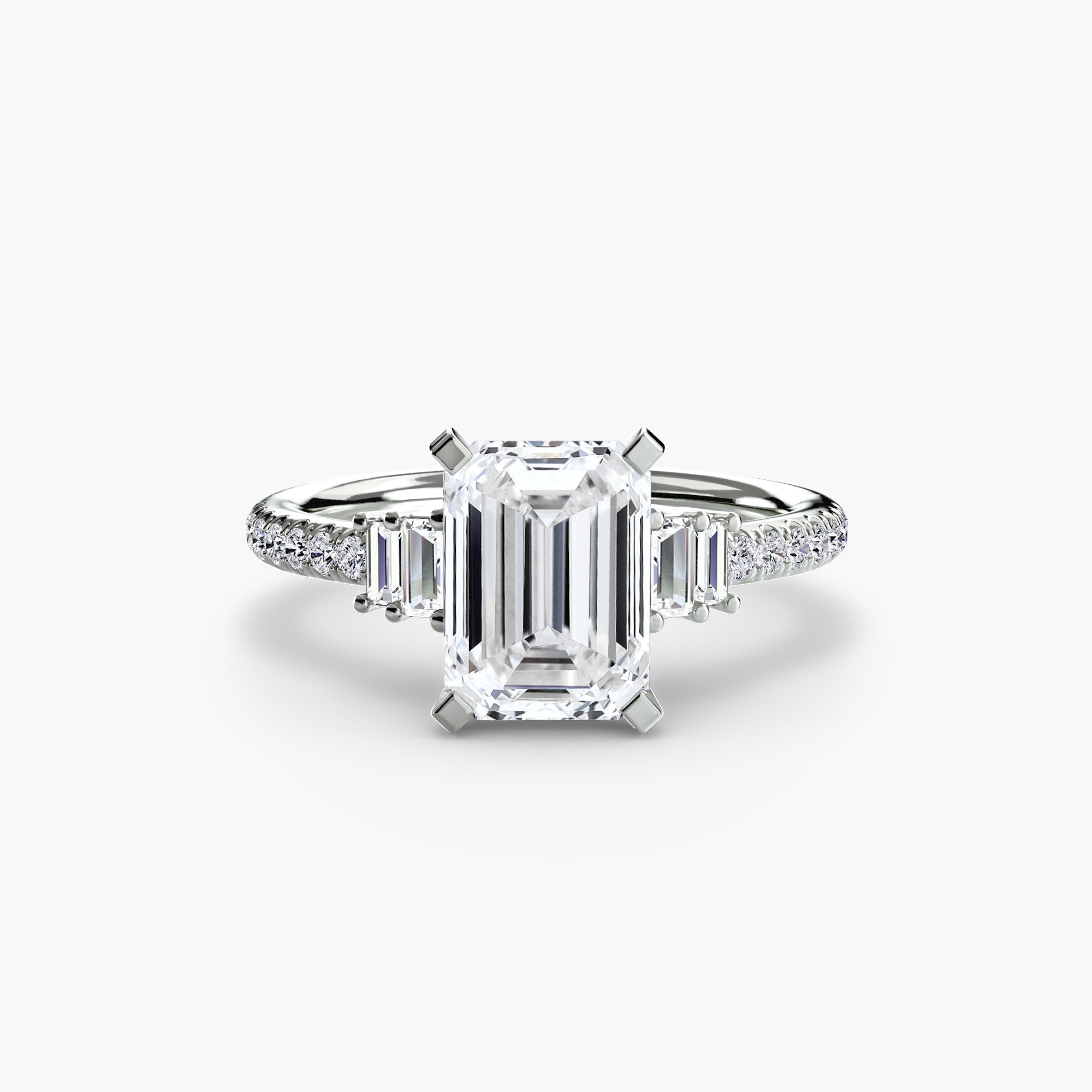 The Pavé Solitaire, Double Row