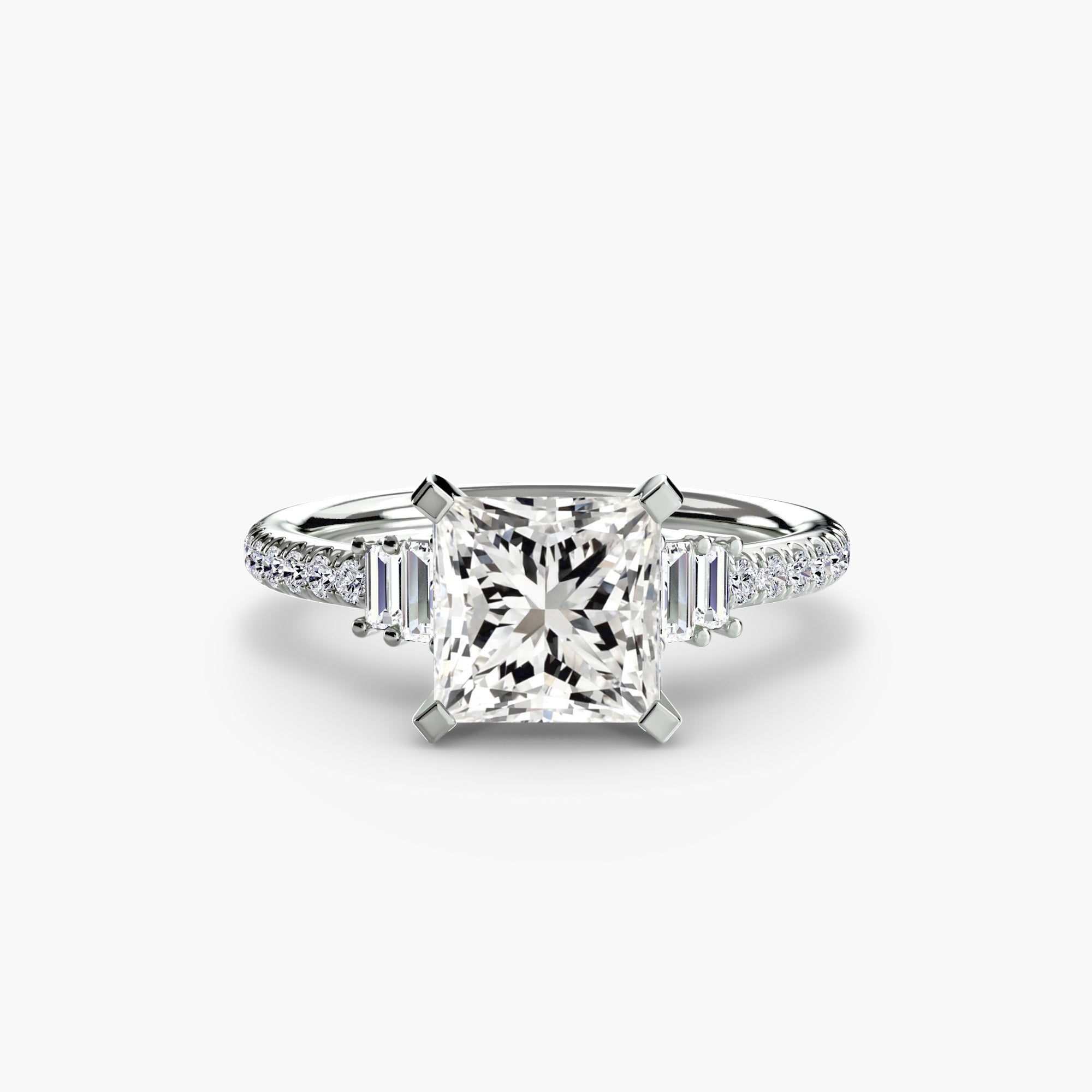 The Pavé Solitaire, Double Row