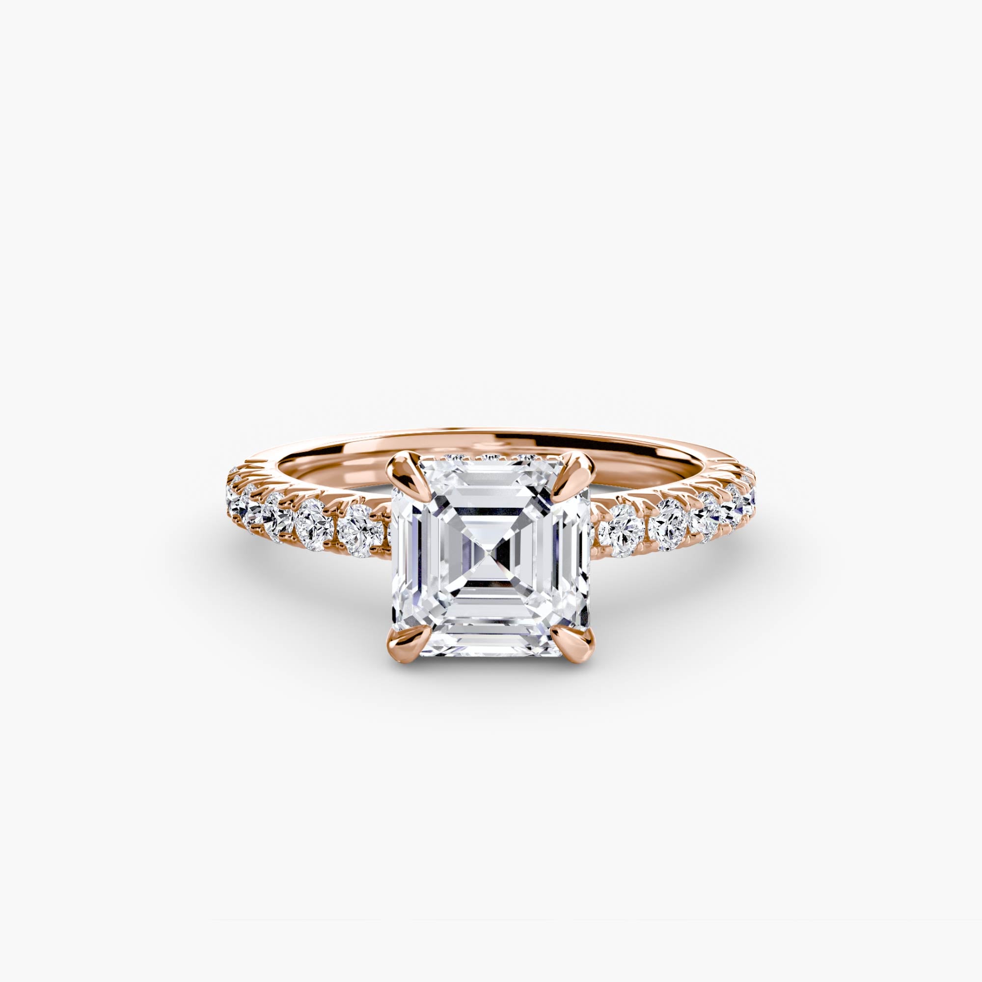 The Pavé Solitaire, Low Profile