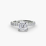 Solitaire with Pavé 6