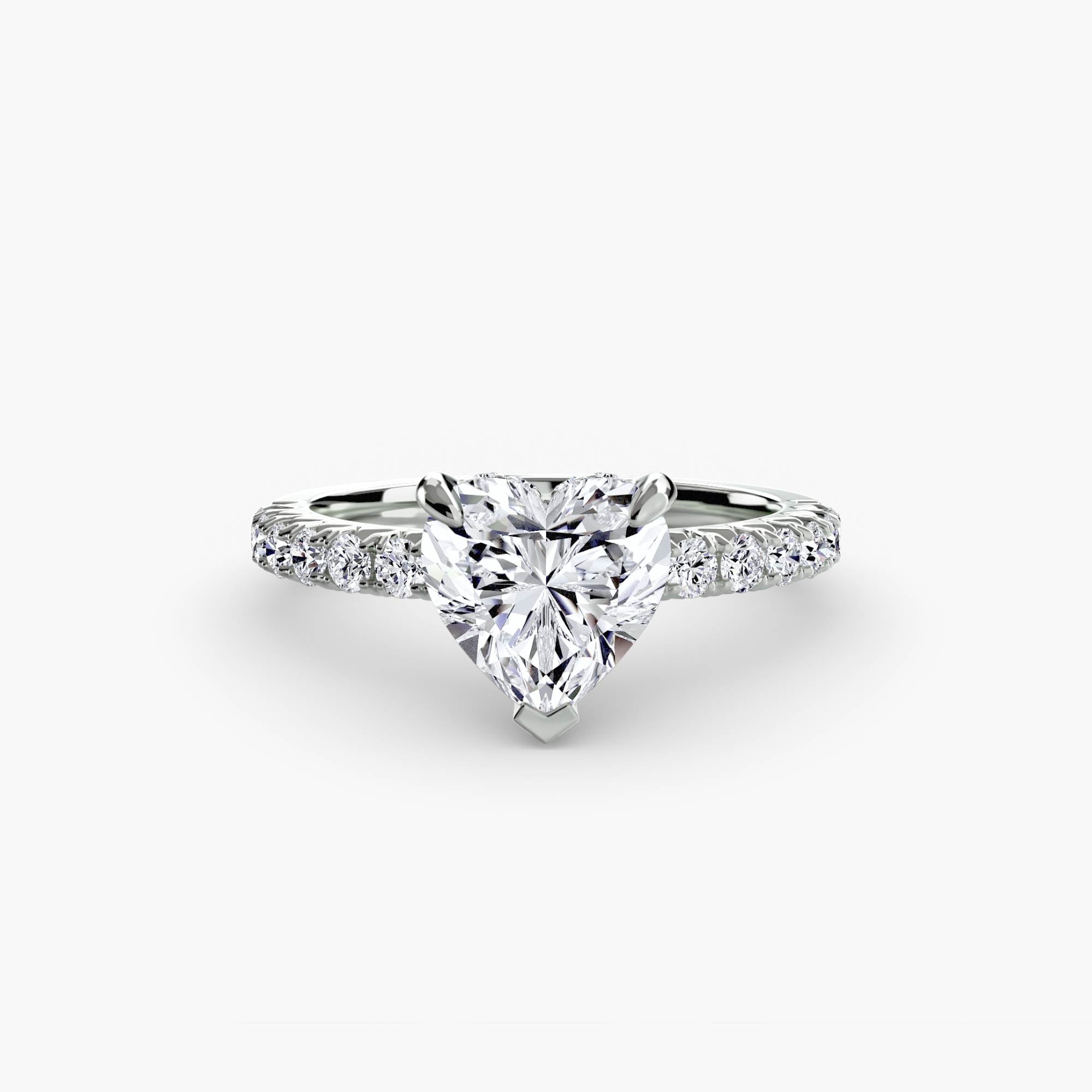 The Pavé Solitaire, Low Profile