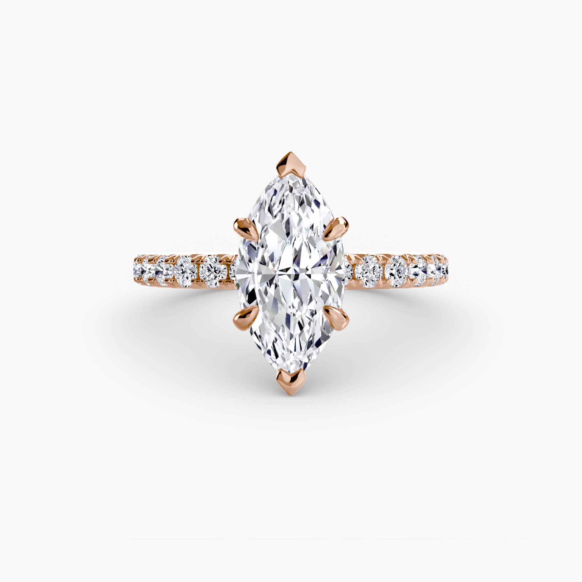 The Pavé Solitaire, Low Profile