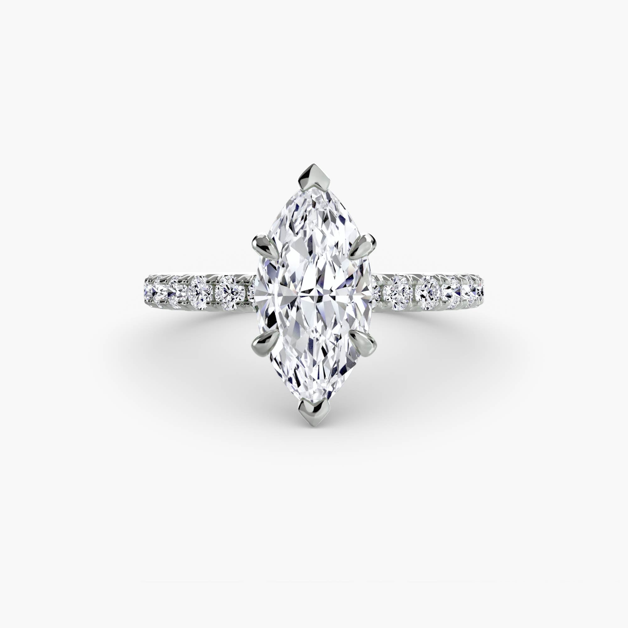 The Pavé Solitaire, Low Profile