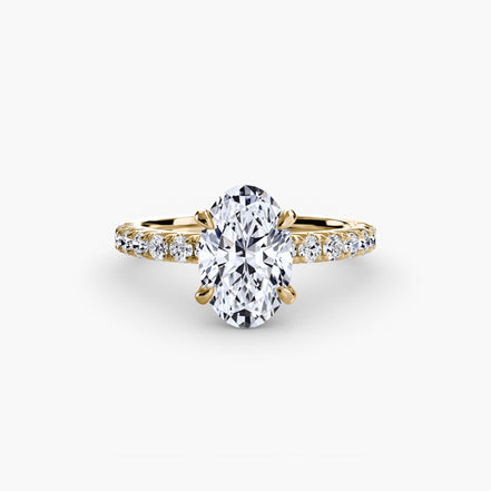 Solitaire with Pavé 6