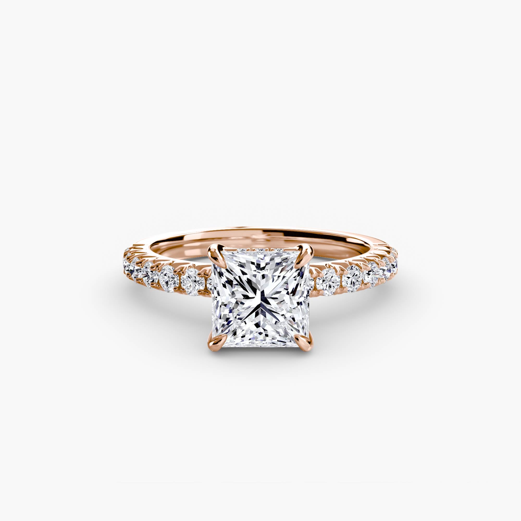 The Pavé Solitaire, Low Profile