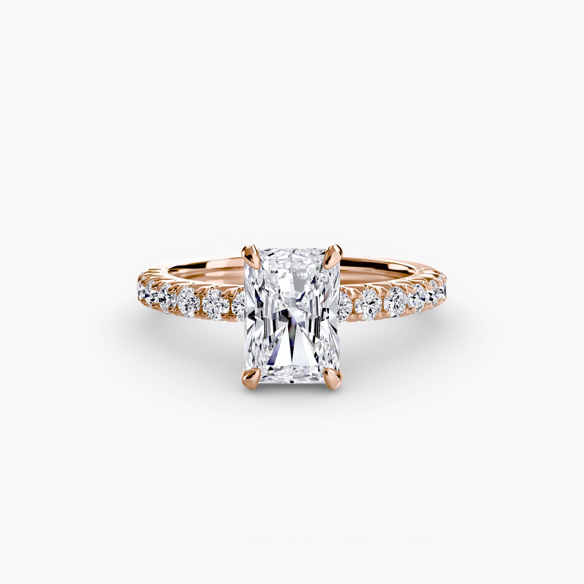 The Pavé Solitaire, Low Profile