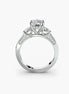Three Stone with Pavé Shoulders