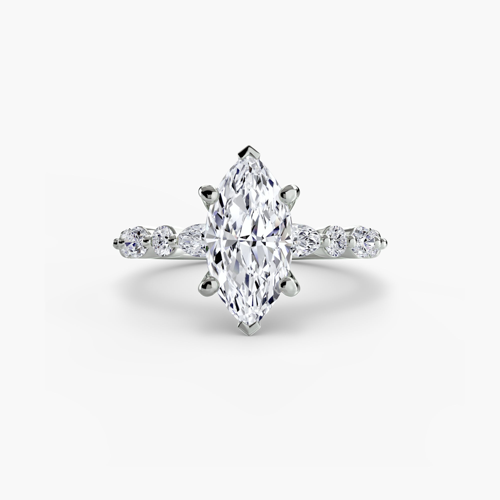 The Eternity Pavé Solitaire, Slim